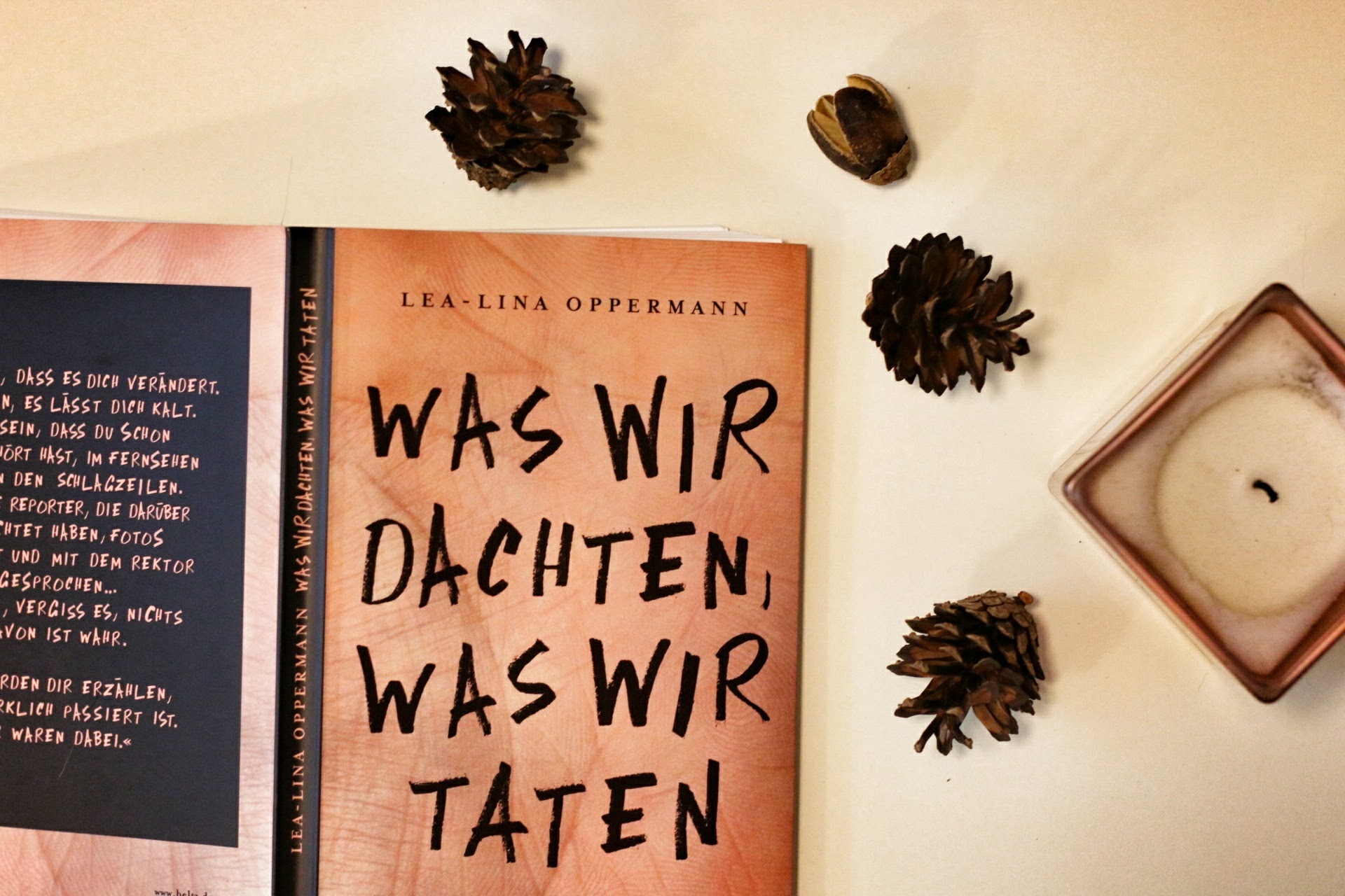 Was wir dachten was wir taten Lea-Lina Oppermann Roman Jugendbuch Beltz & Gelberg Verlag Rezension