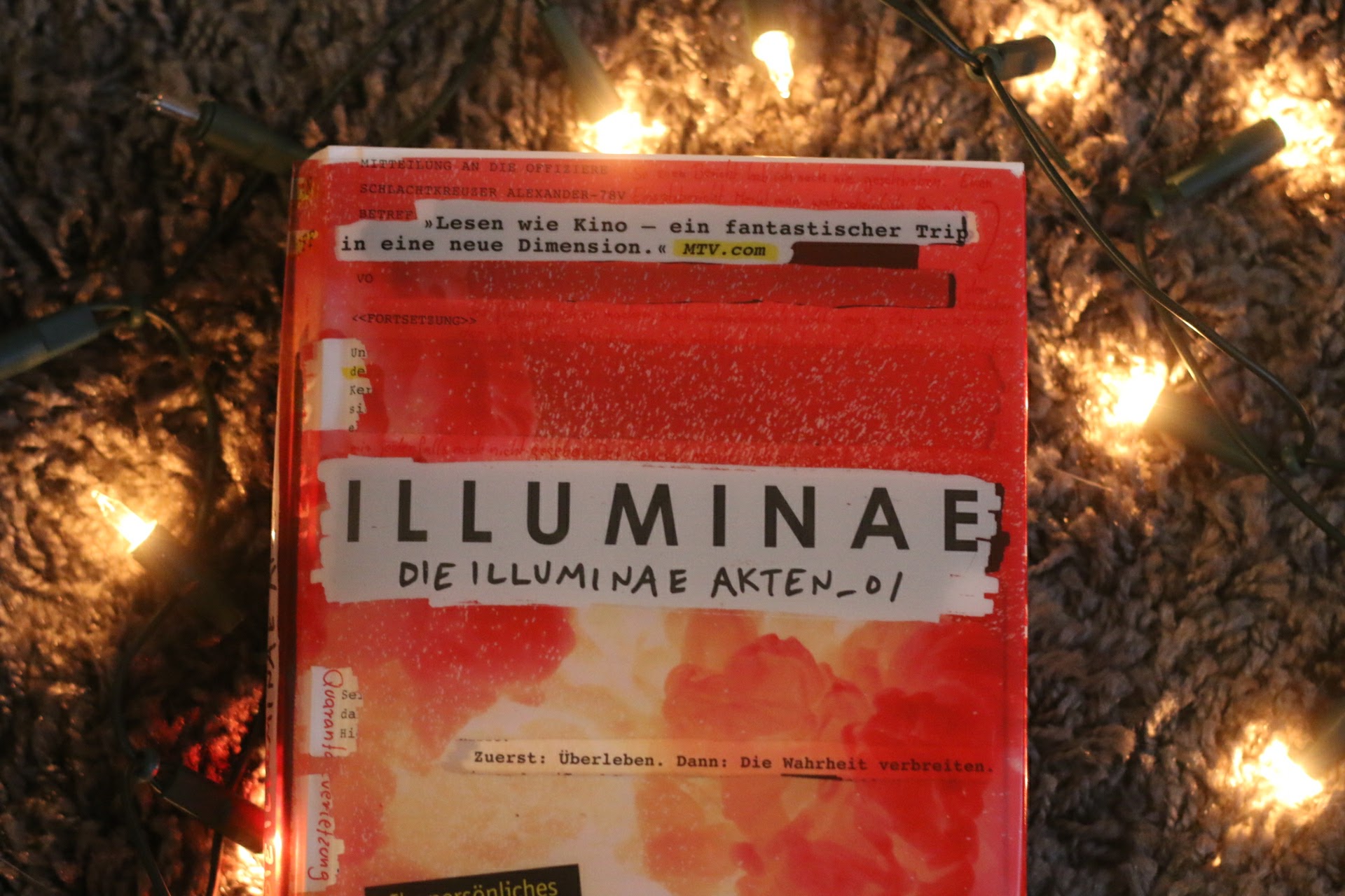 Illuminae Akten 01 Cover Amie Kaufman Jay Kristoff dtv Verlag